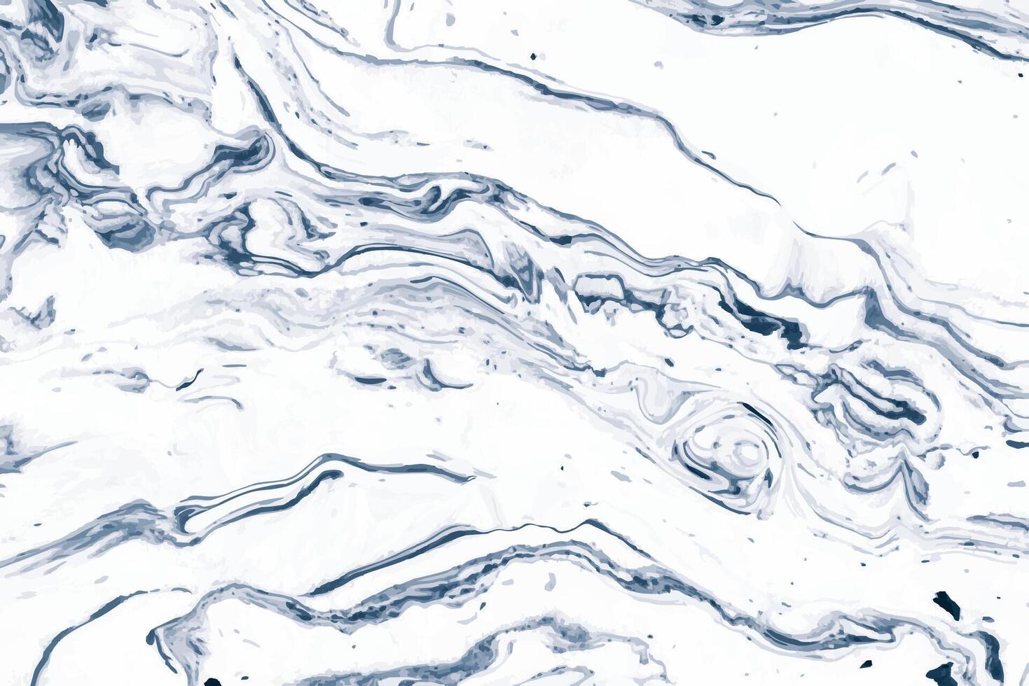 blue and white marble texture background vector