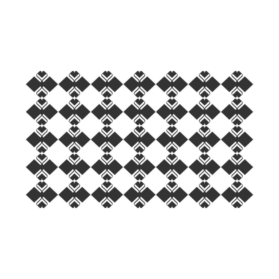 Illustration of a simple, elegant ceramic motif design vector