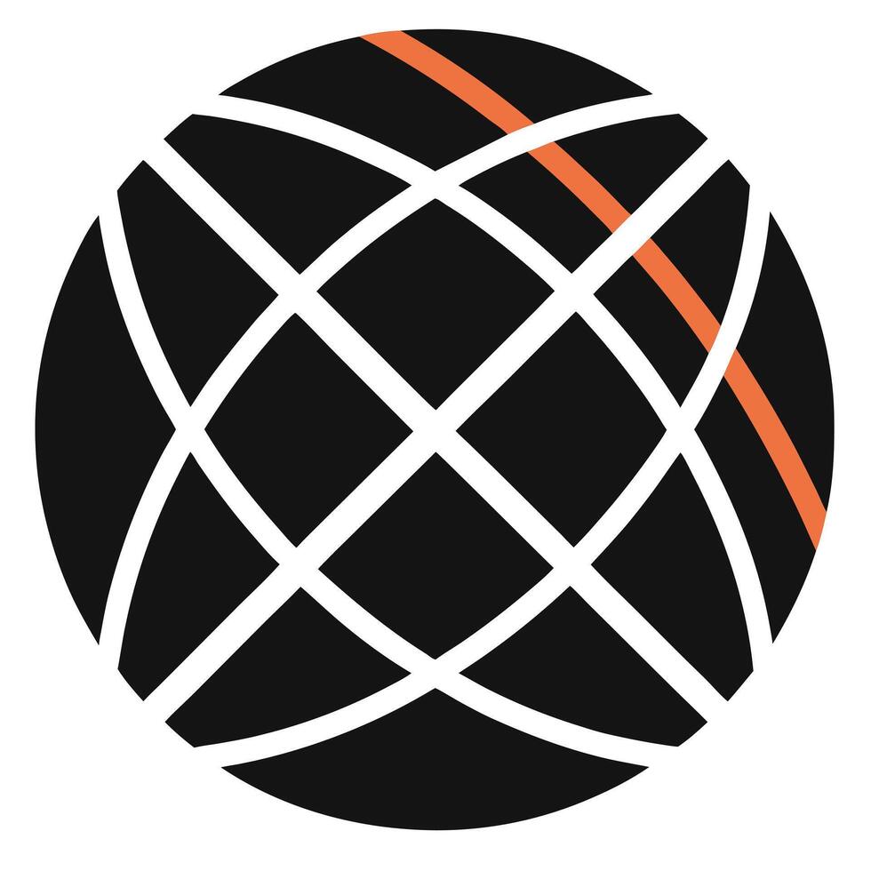 Contemporary Globe art vector