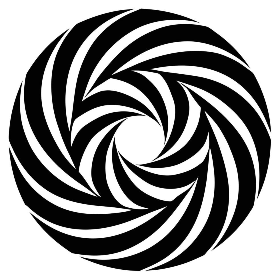 Clean Spiral Design vector