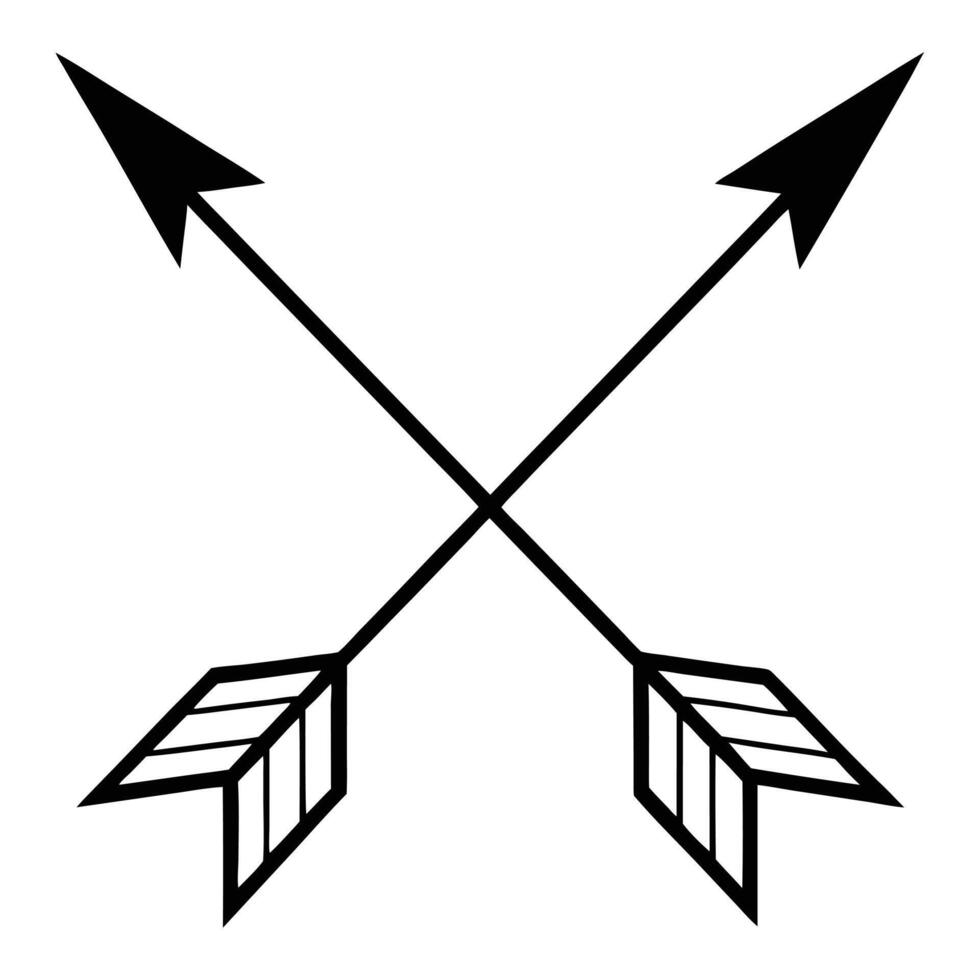 Sleek Arrow Illustration vector