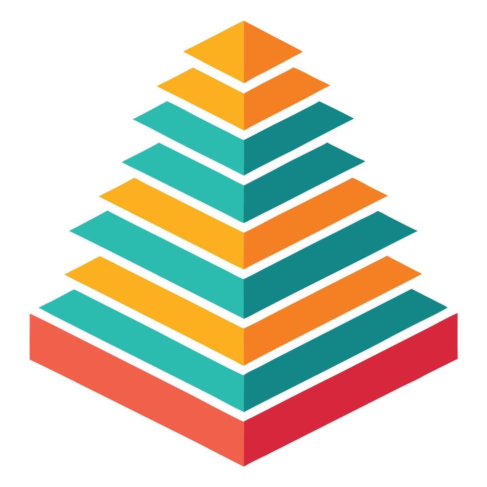 abstract Geometry-Inspired Rectangles vector