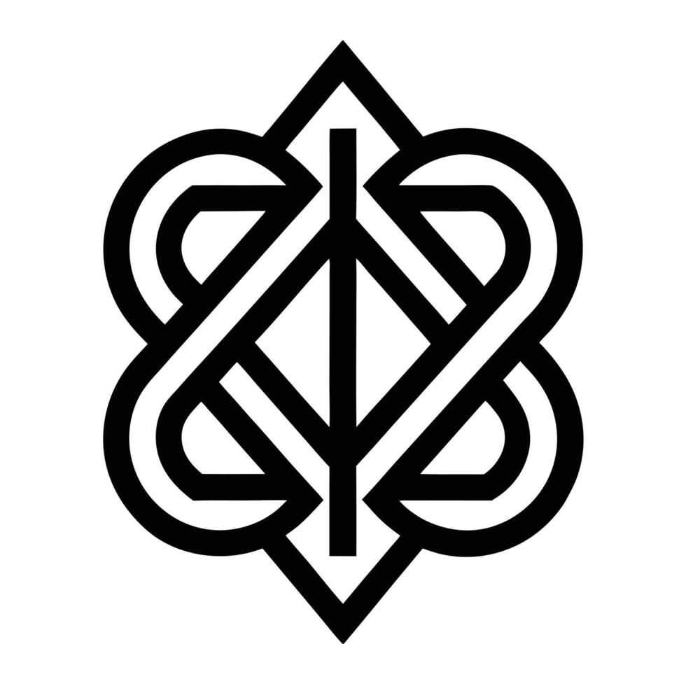 Minimalist Geometric Art vector