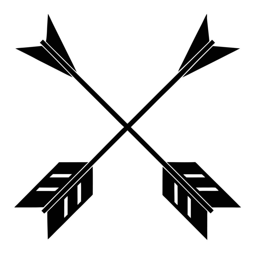 Arrows in Abstract Form vector
