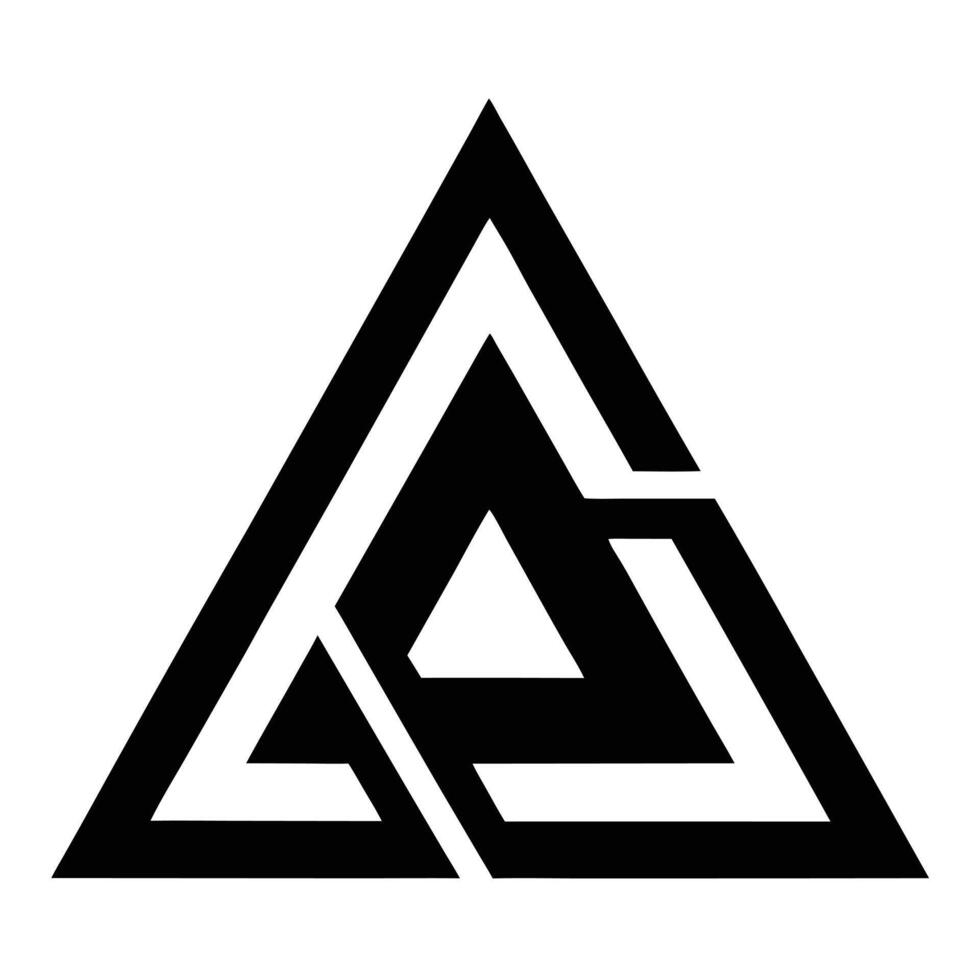 Geometric Logo Design vector