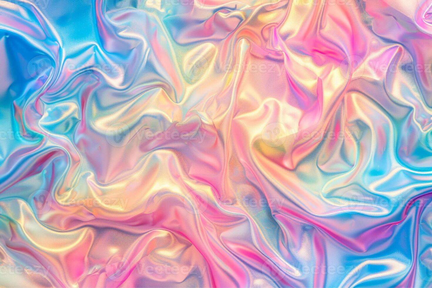 Multicolor silk flow background photo