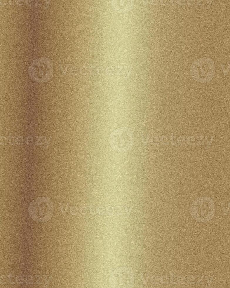 A gradient gold metal background with soft noise texture effect photo