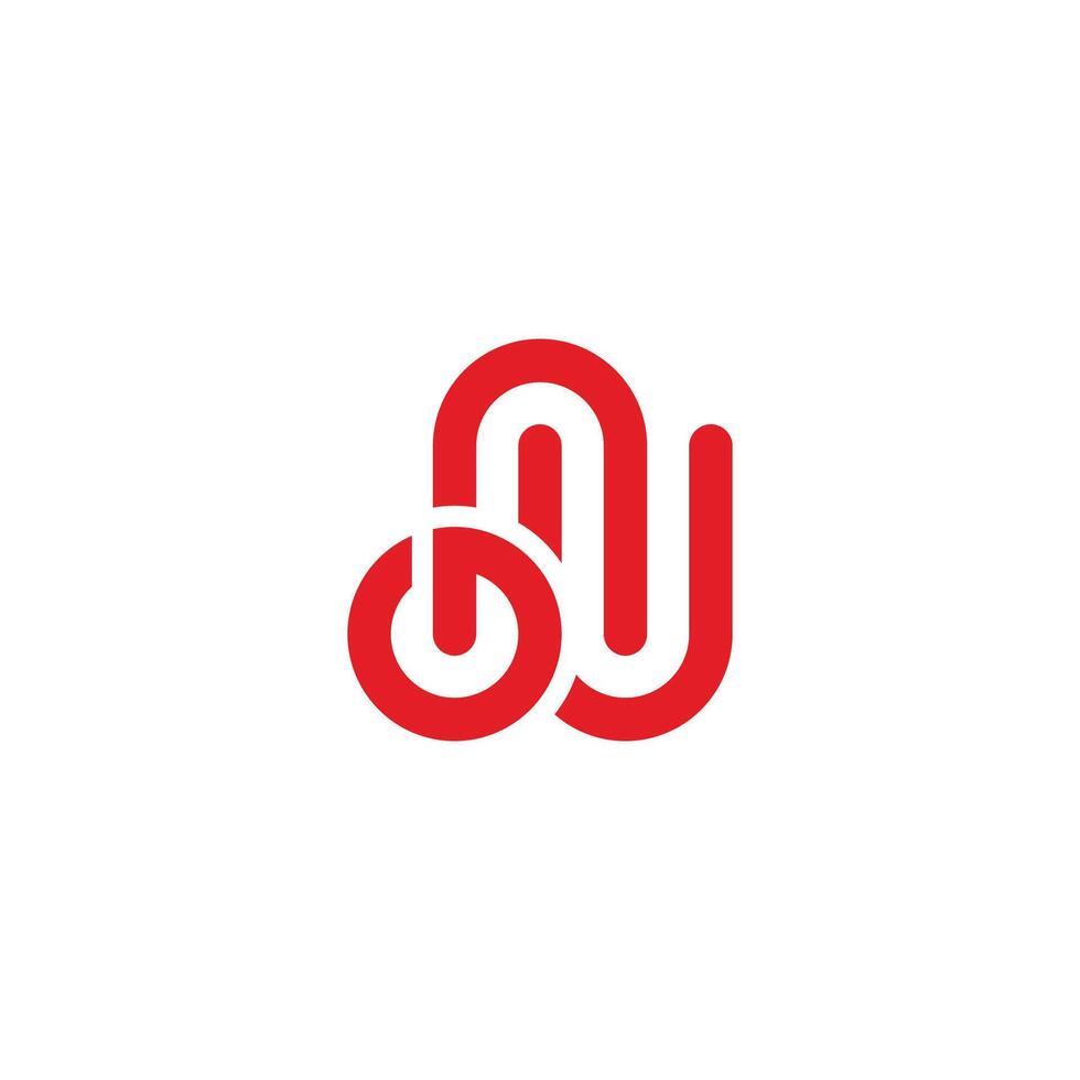 power on symbol stripes simple logo vector
