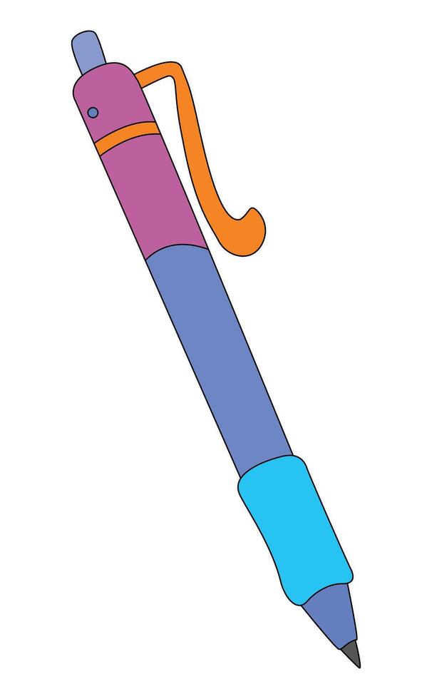 Pen isolated on a white background vector