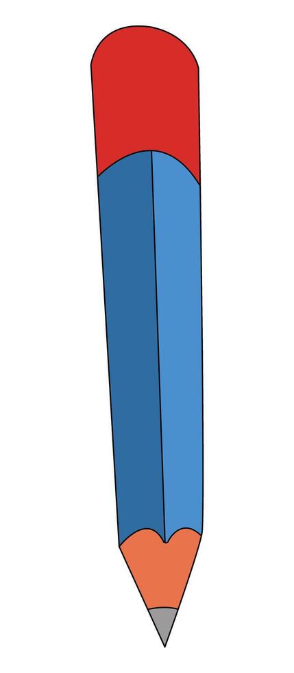 Pencils for writing illustration vector