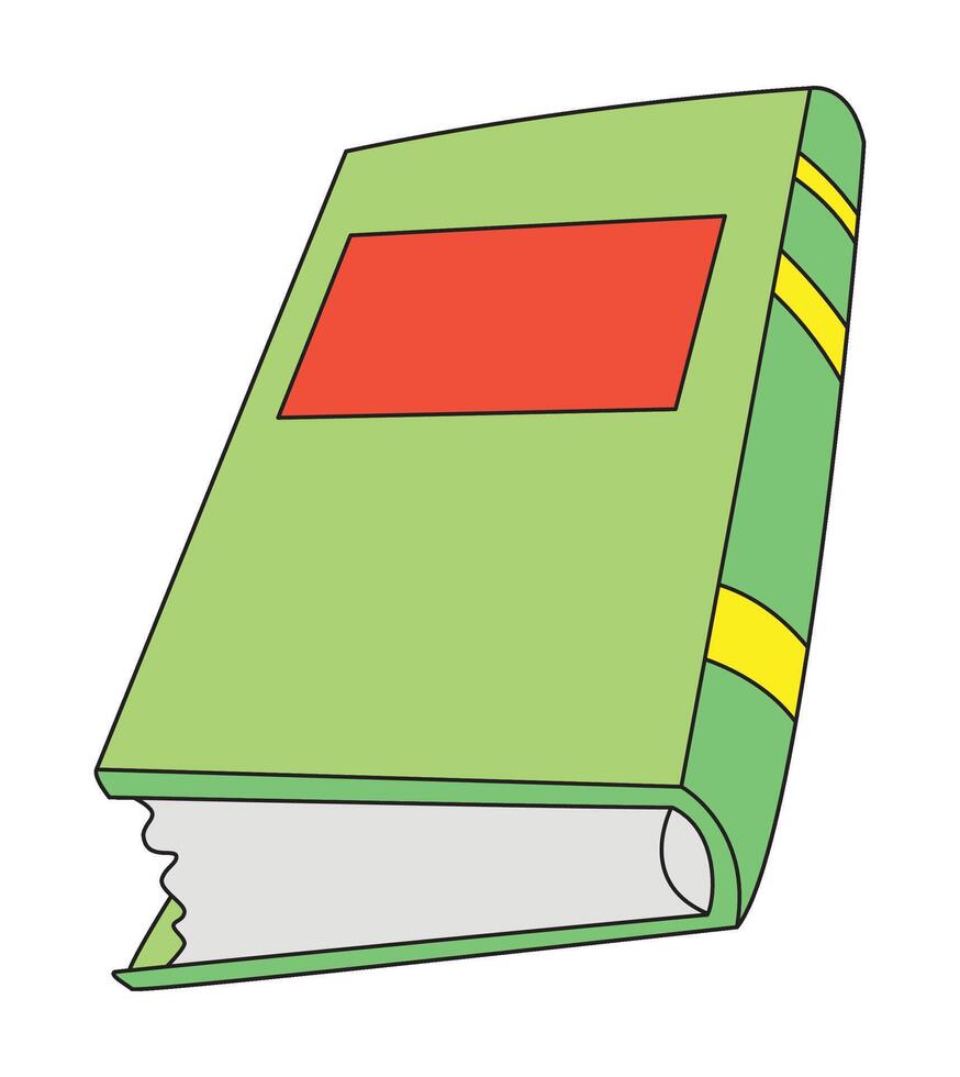 Book isolated on a white background vector