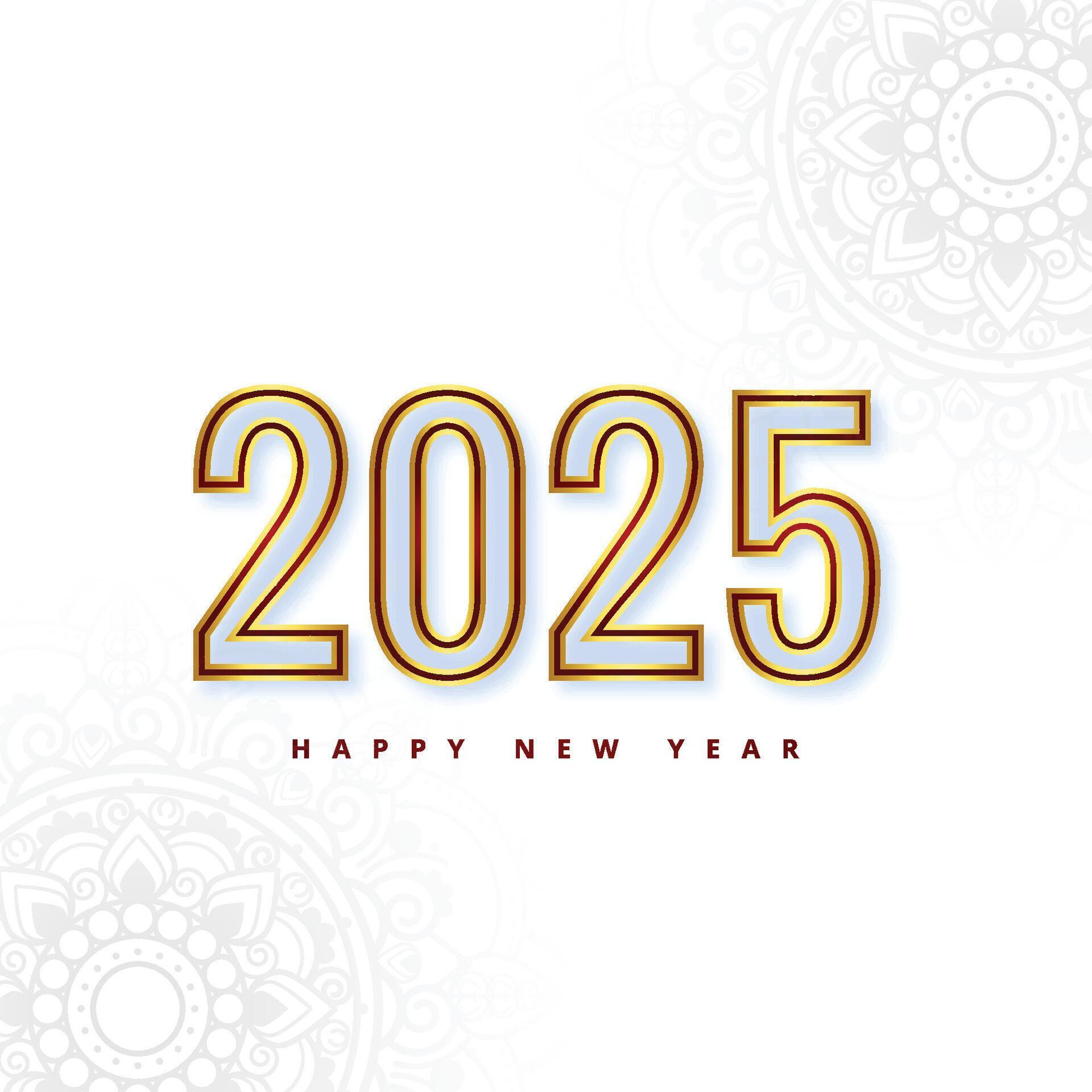 2025 new year celebration holiday card background 53329305 Vector Art