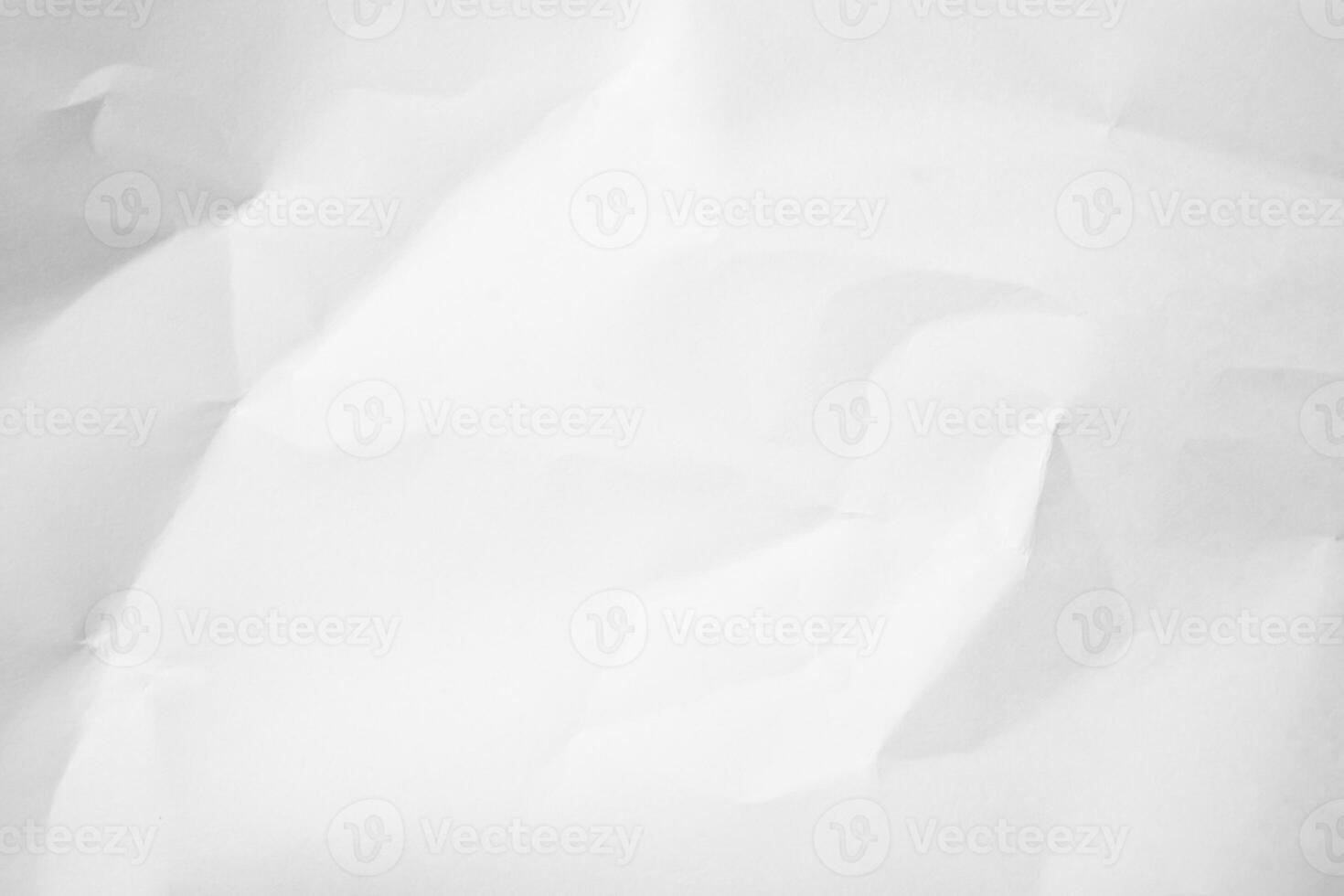 White Paper Texture background. Crumpled white paper abstract shape background with space paper for text photo