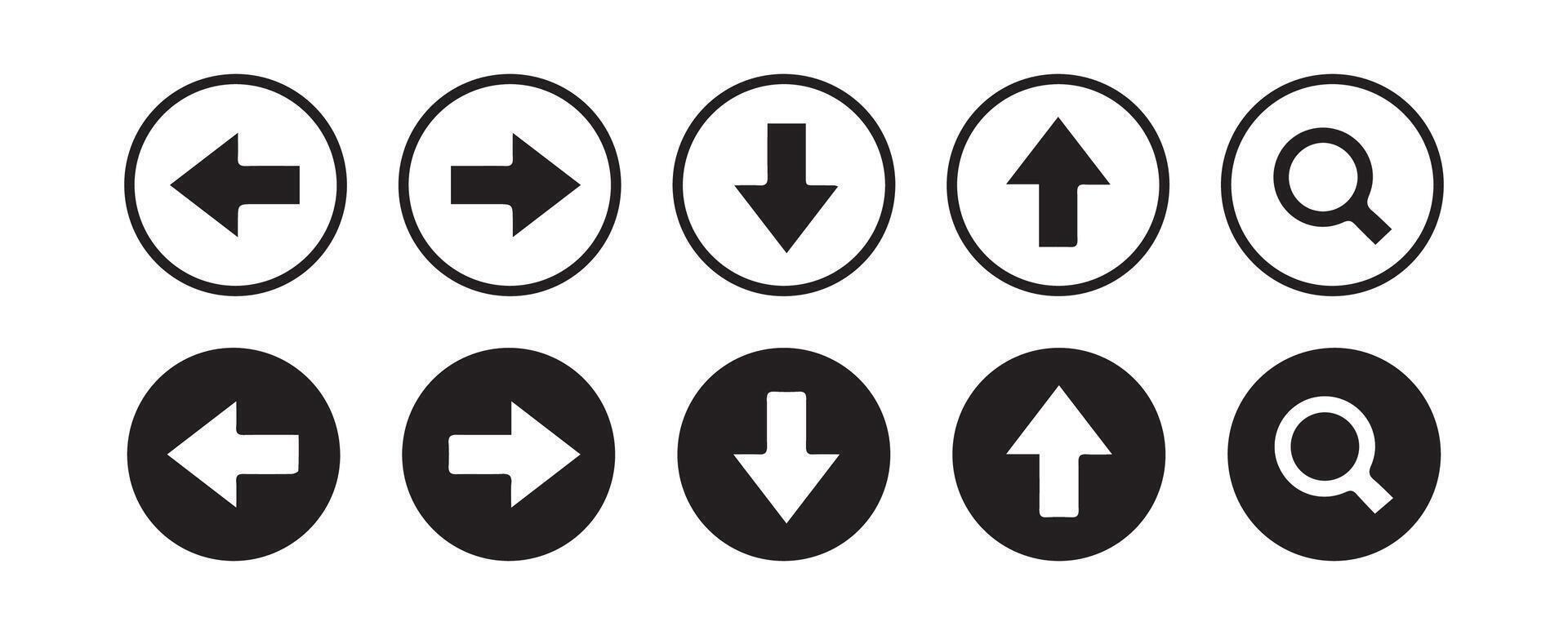 Download arrow icon . vector