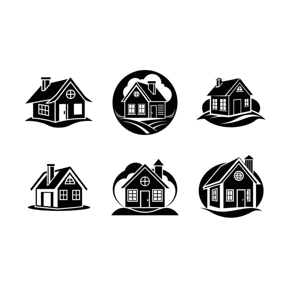 House Icon - Graphic Design for Real Estate, Architecture and Home Themes vector