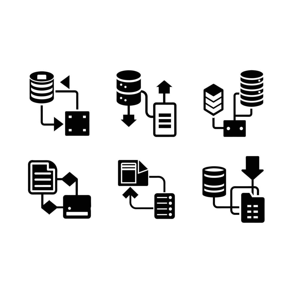 Data Transfer Graphic Design File High-Quality Digital Asset vector