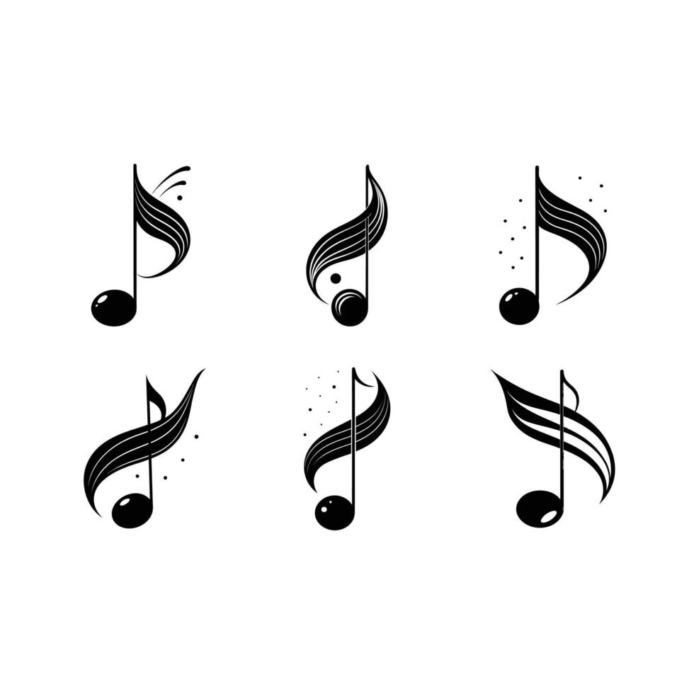 High-quality music note design for all your creative needs vector