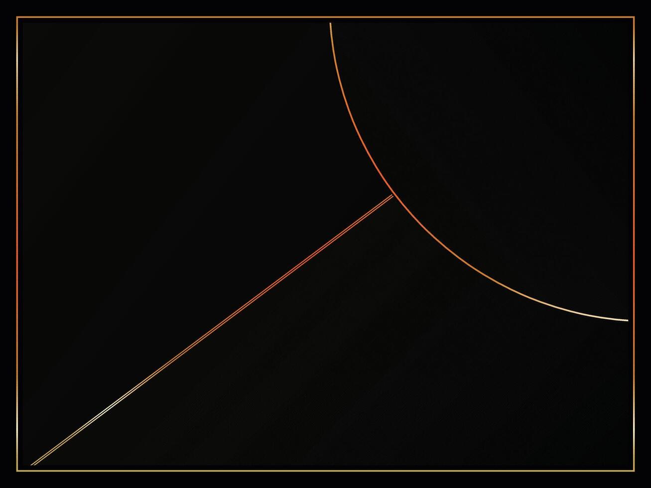 dark black background Luxury background design with golden lines for banner, cover design vector