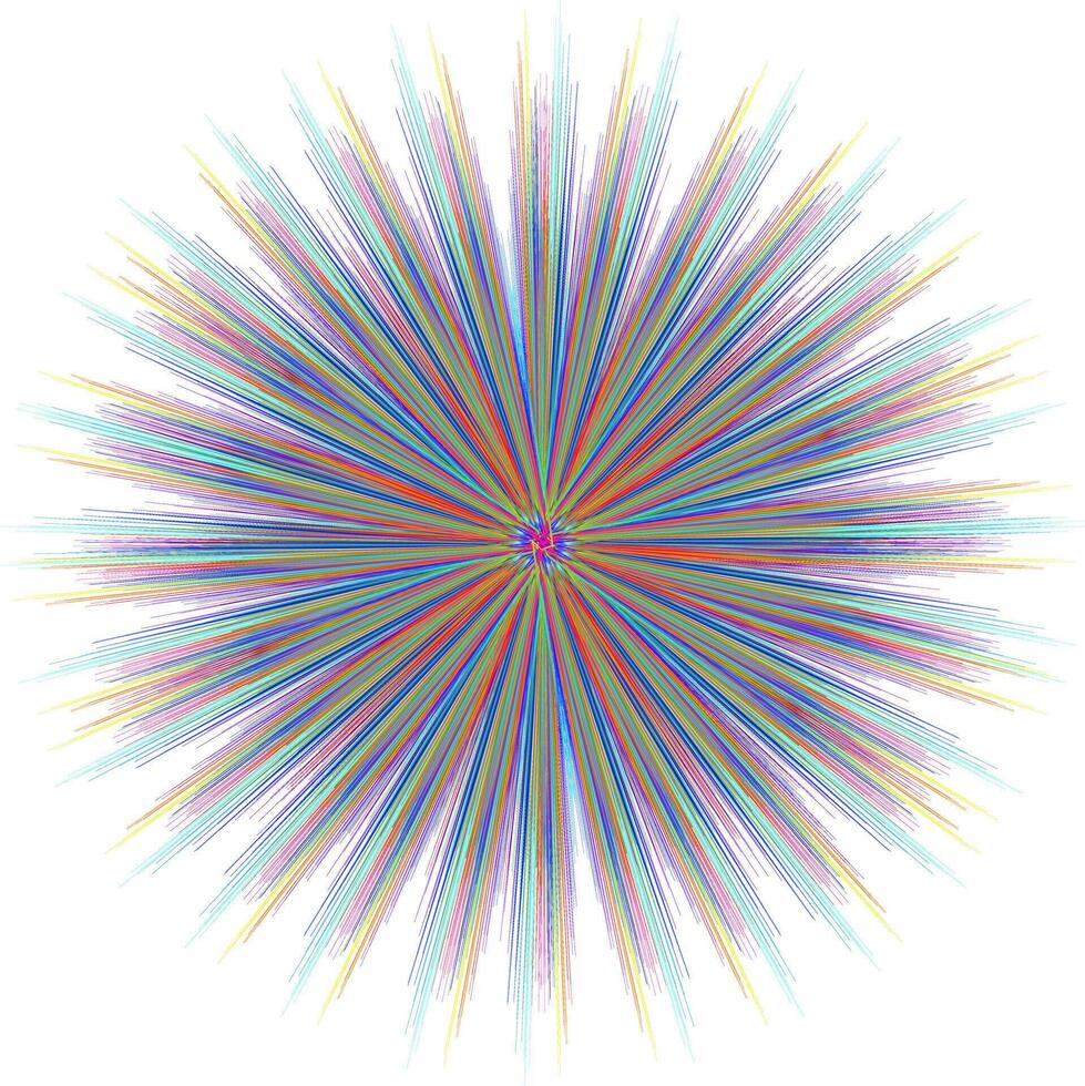 icon symbol or logo for explosion color vector