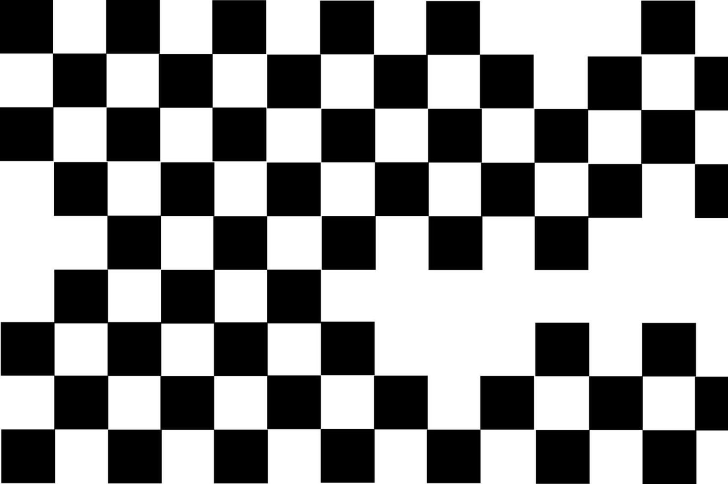 black and white chess board vector