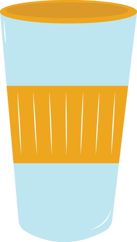Plastic Cup Illustration vector