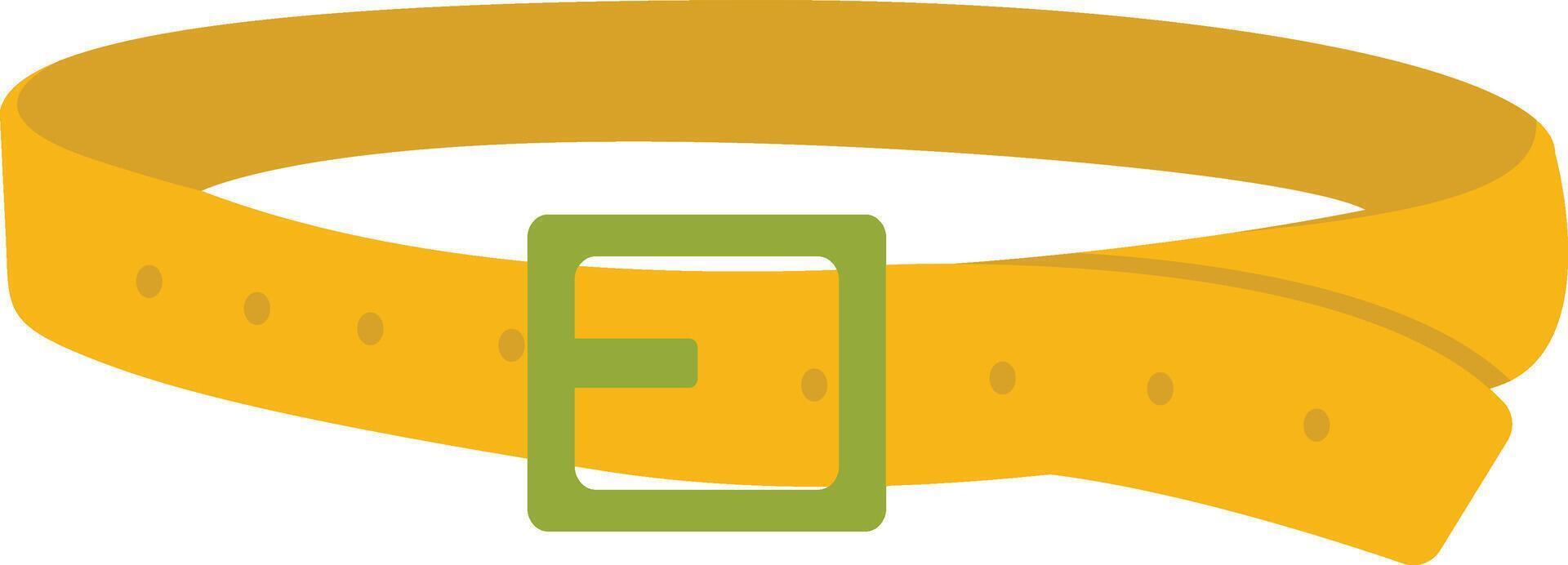 Belt Icon for Zero Waste Day vector