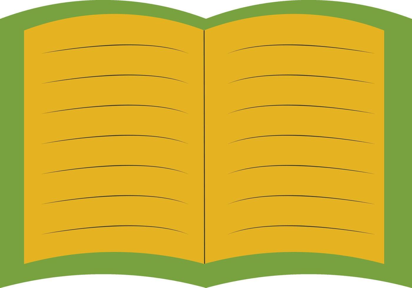 Book Religion in Open Position, for Nowruz Day vector