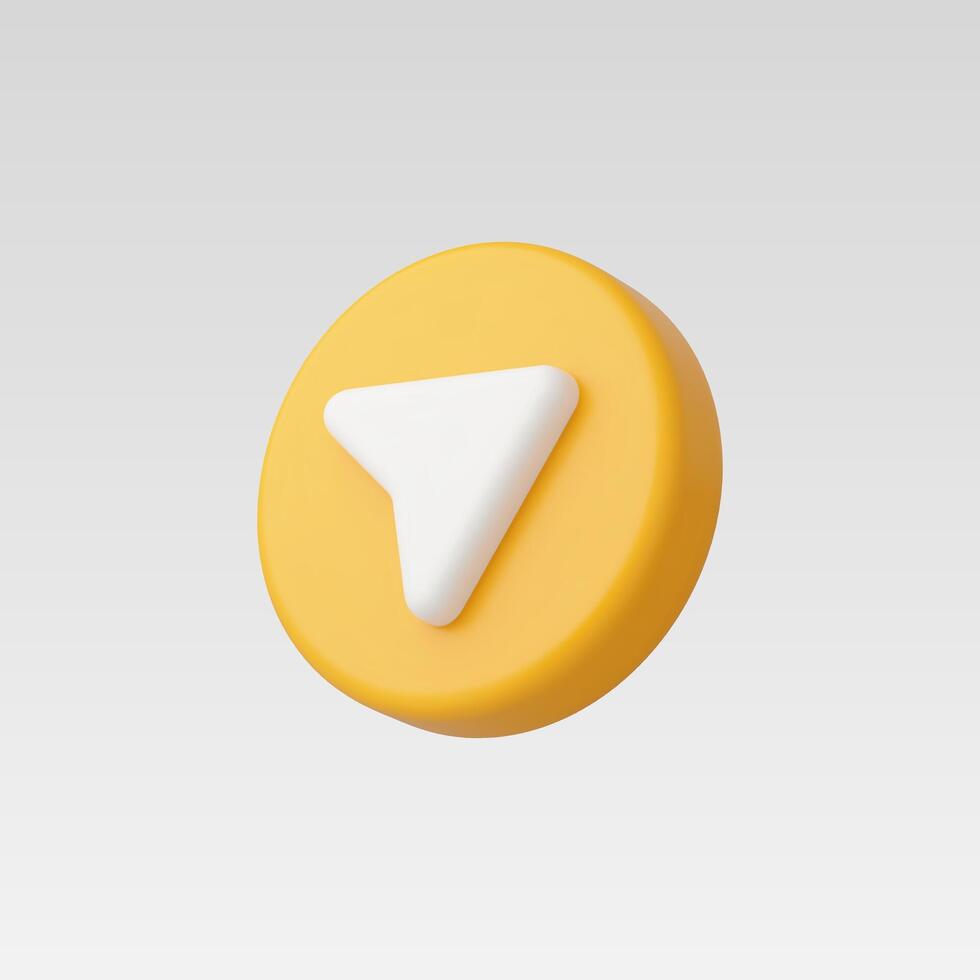 3d Realistic Share Icon illustration vector