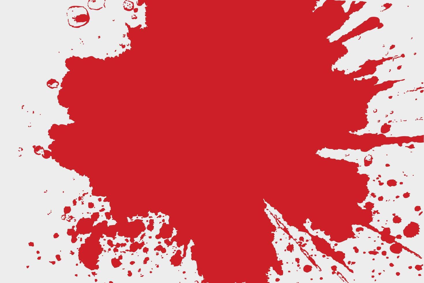 Red Blood Splash Art Illustration vector