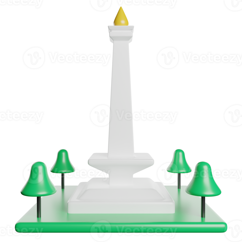 monas statue bâtiment png