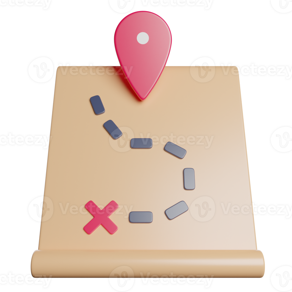 Treasure Map Location png