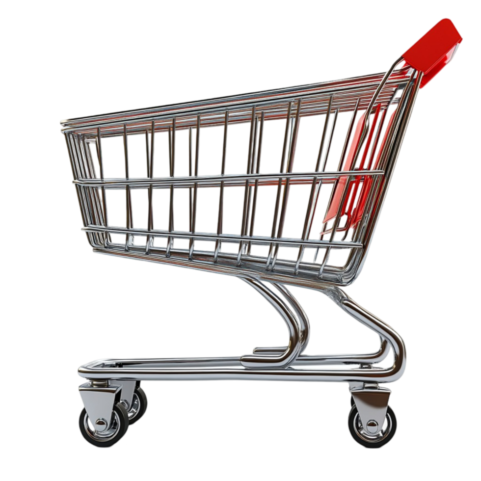 Shopping Cart on Transparent Background png