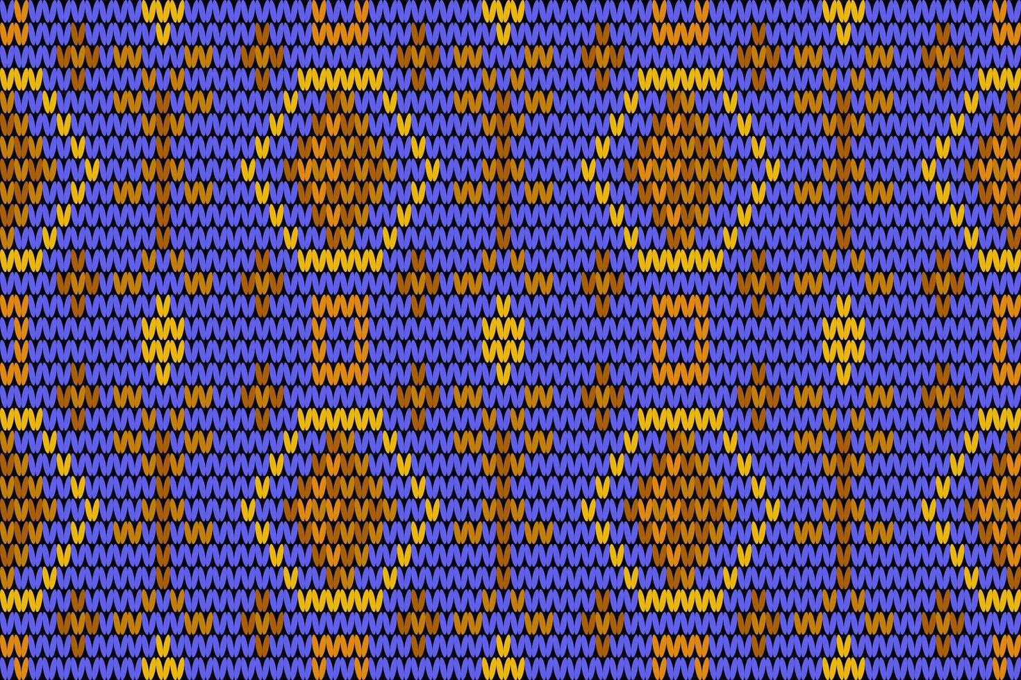 Knitting patterns for blankets, sweaters, scarves. vector