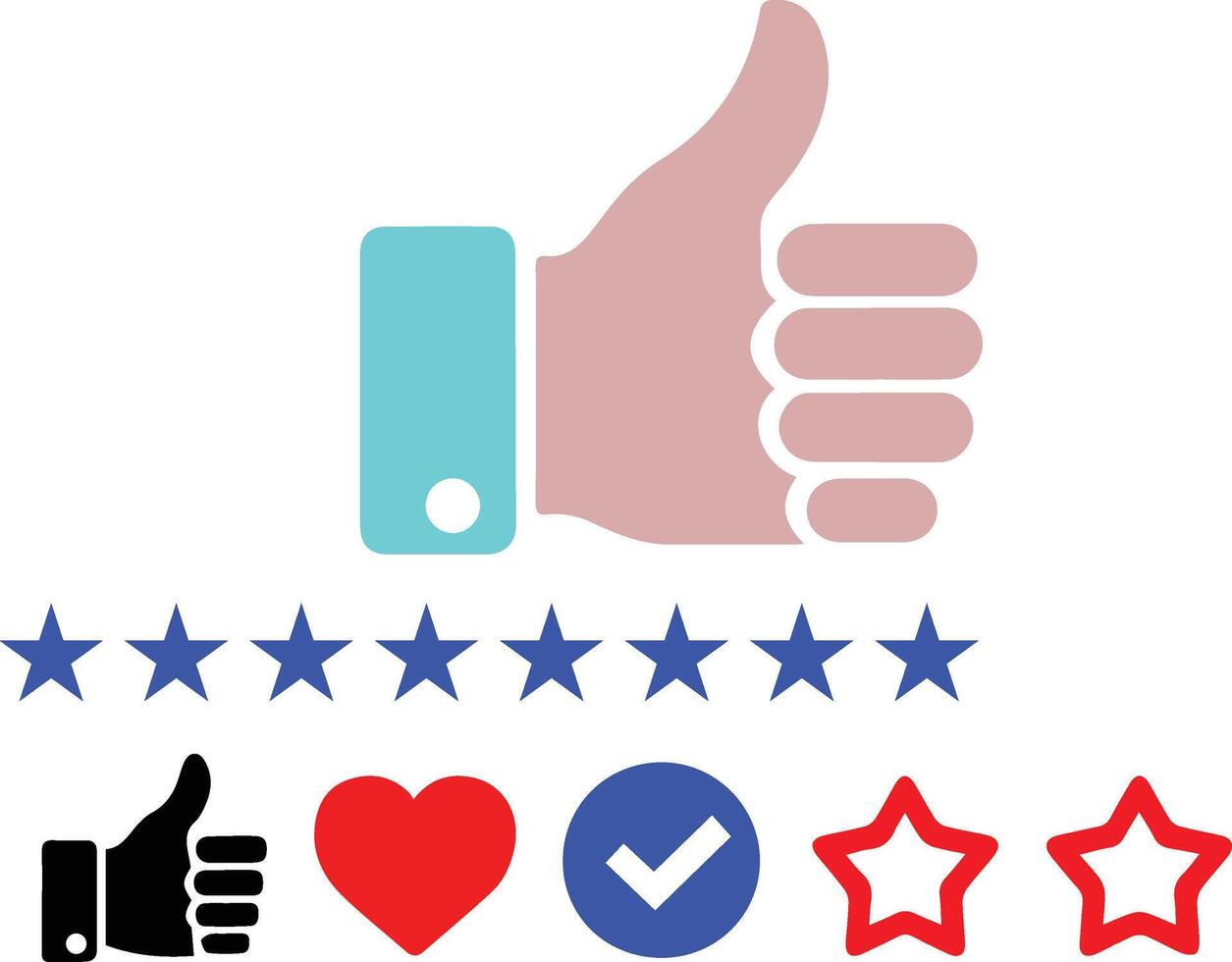 Feedback Outline Icon vector