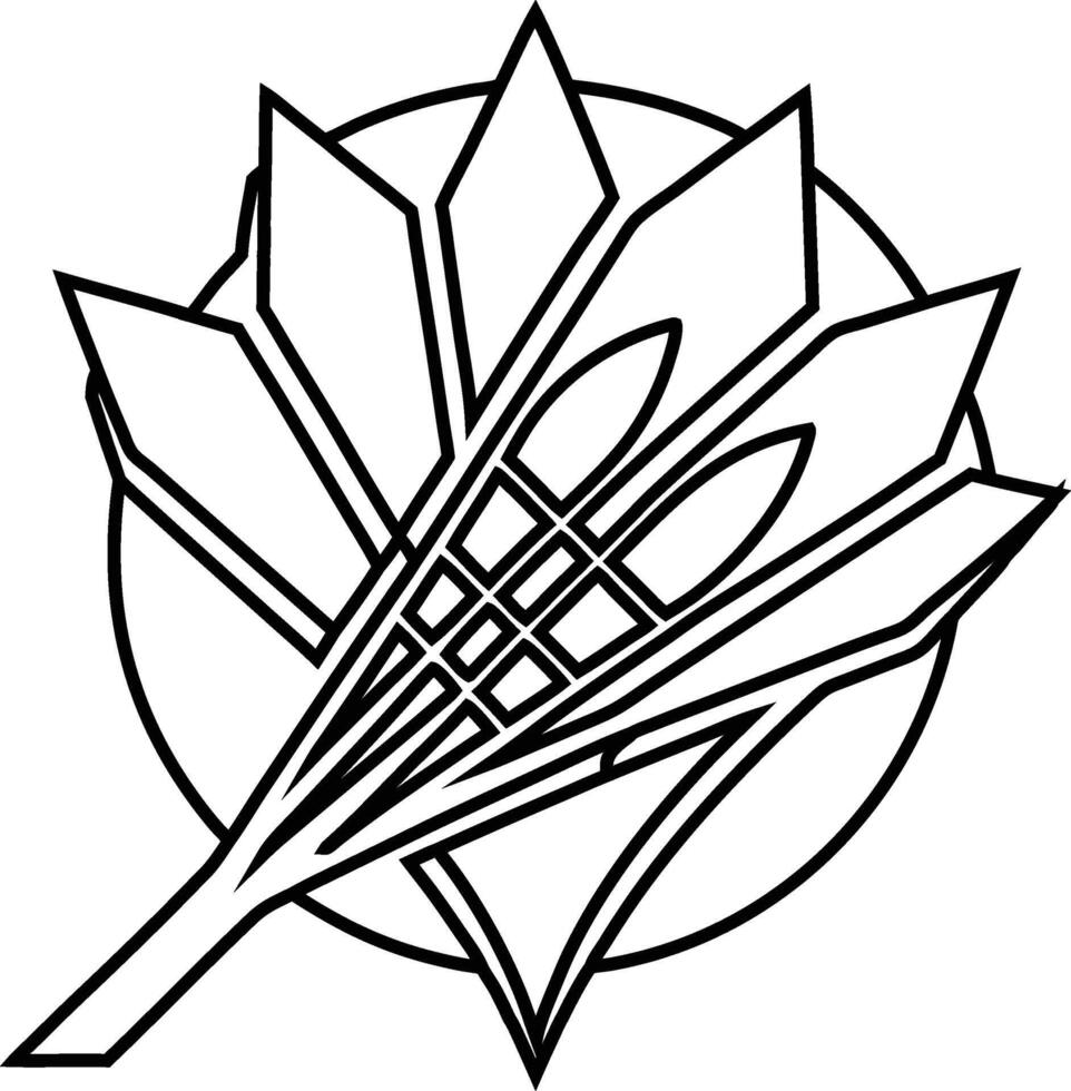 Badminton shuttlecock icon design vector