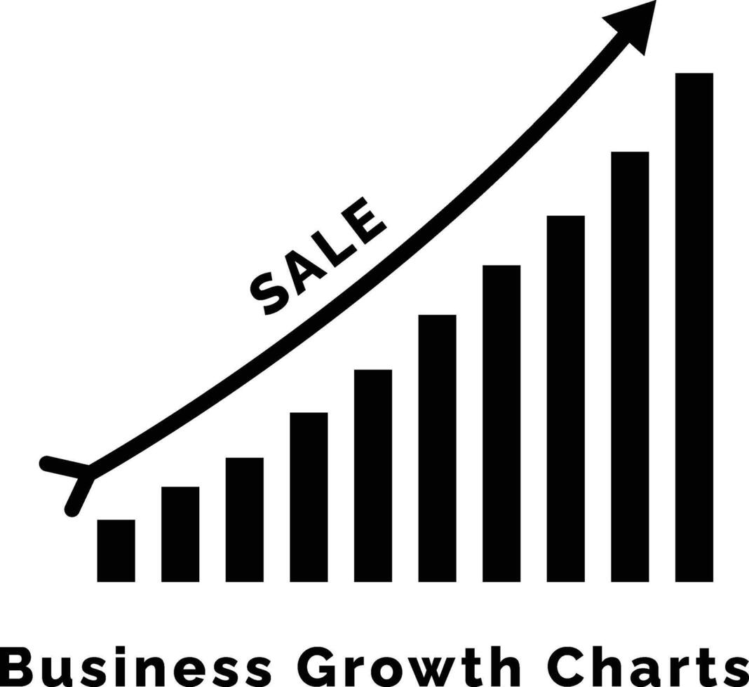 A colorful bar chart illustration featuring four bars in various heights, symbolizing business growth or statistical data. vector