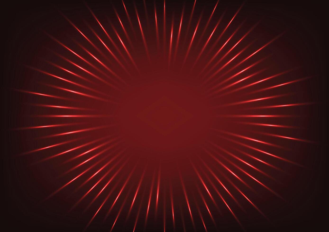 Dark modern red line art presentation background vector