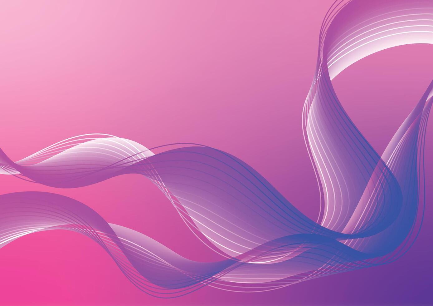 Modern art presentation curve line graphics background vector