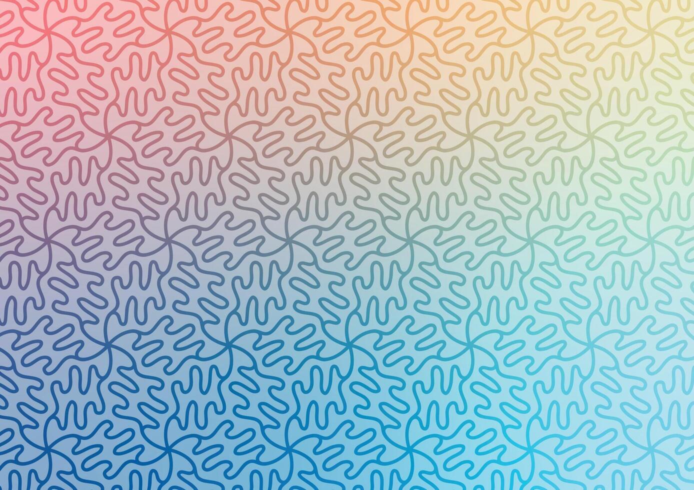 Abstract blue graphic geometry green background vector