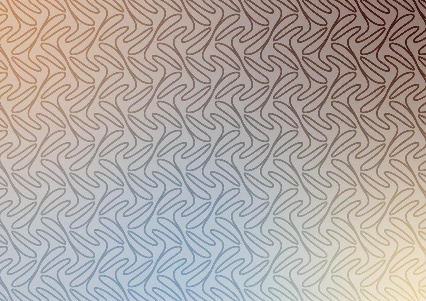Abstract brown pattern line art background vector