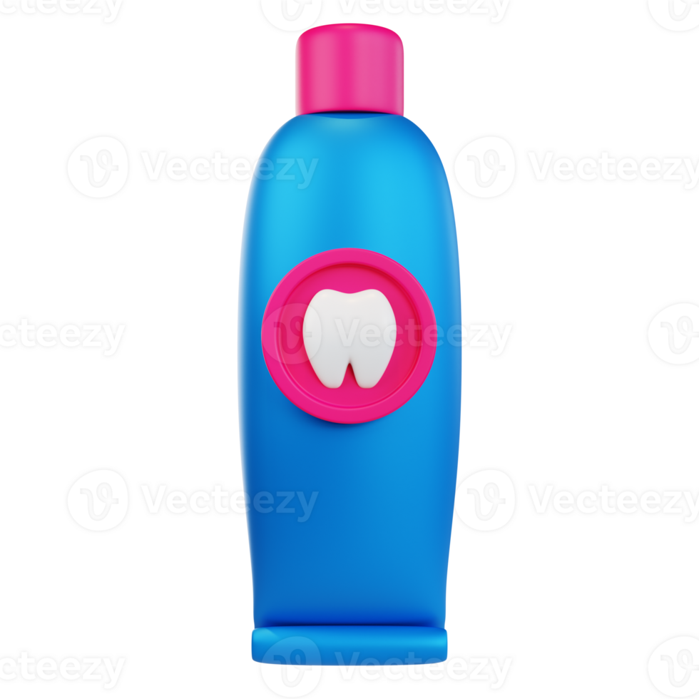 tooth paste 3d icon illustration png