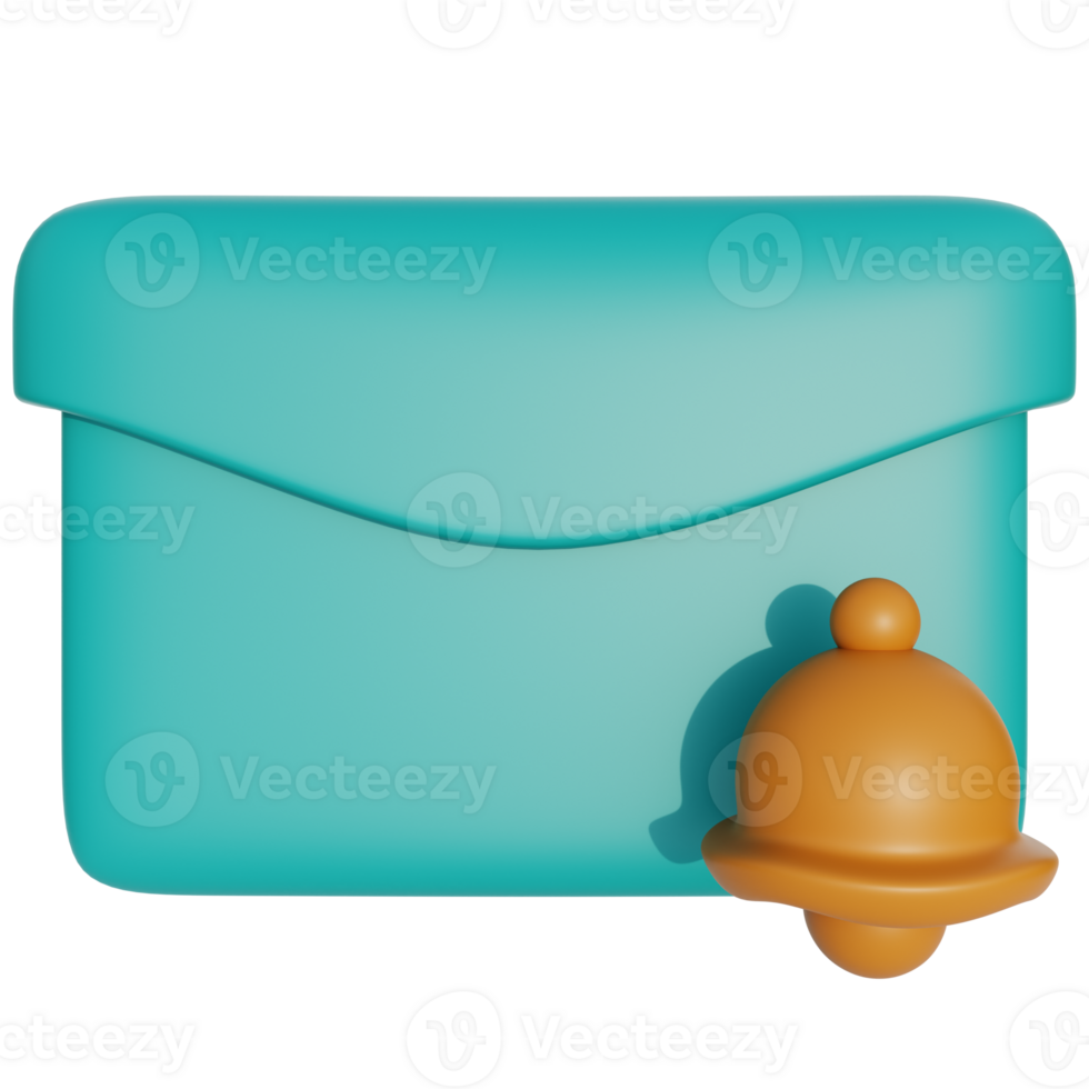 mail notification 3d icon png