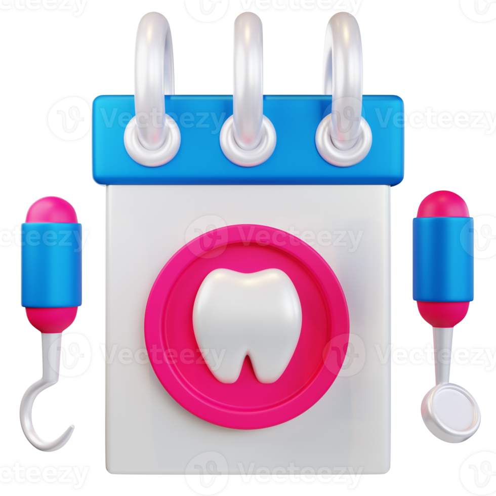 dentaire programme 3d illustration png