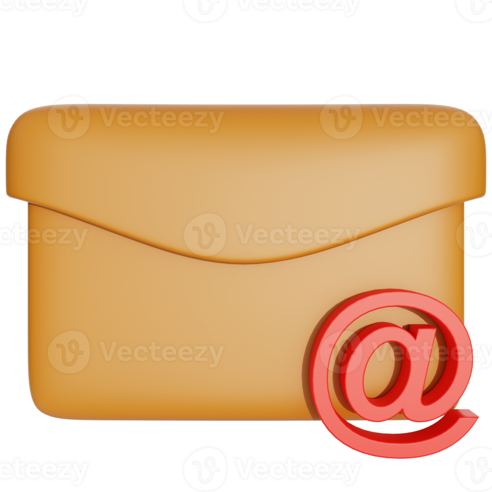 mail adress 3d icon png
