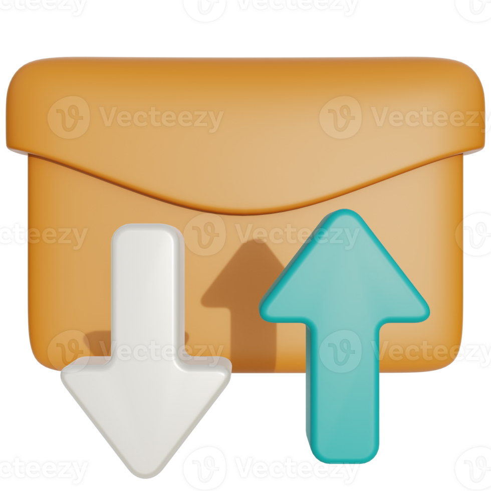 share mail 3d icon png