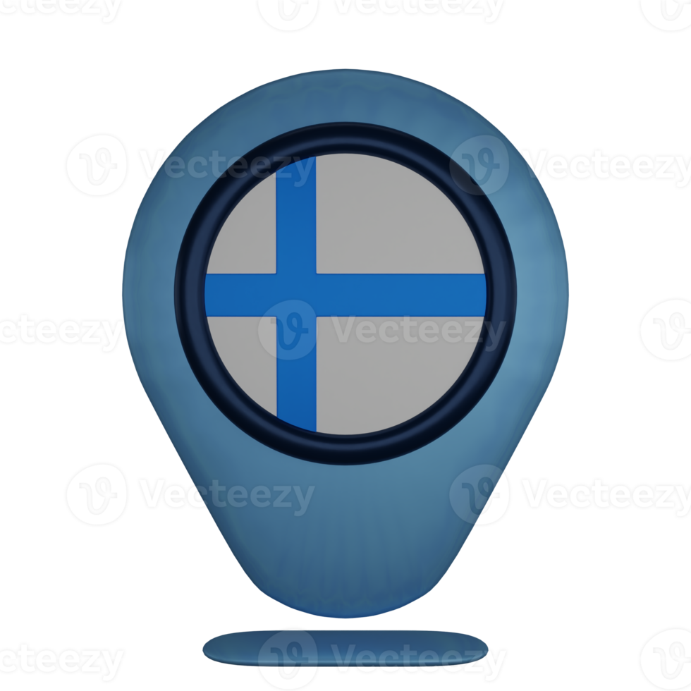Country Location Map Finland png