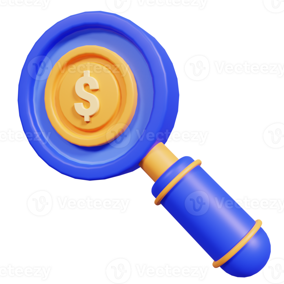 Search 3D Illustration png