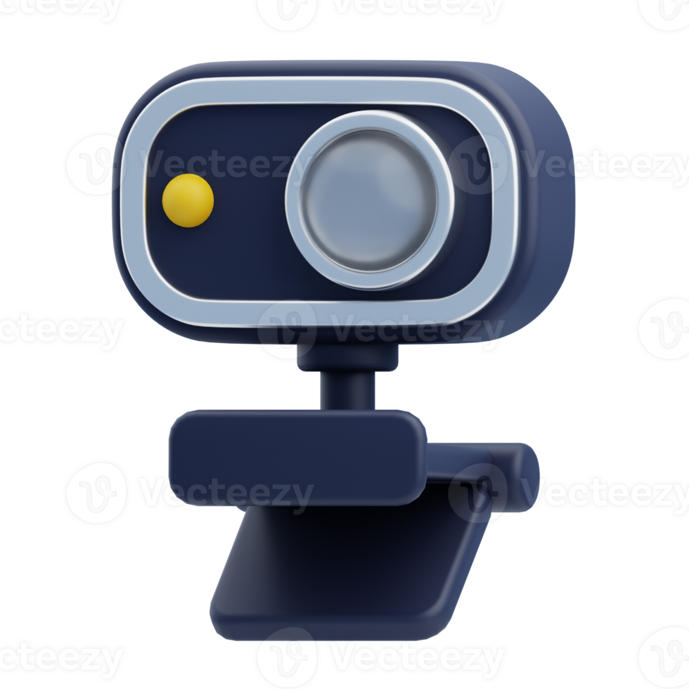Web cam 3D Illustration png