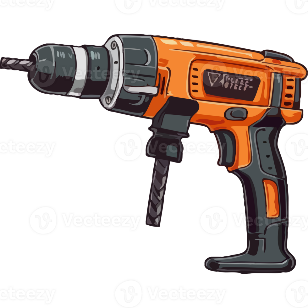industrial drill handle tool equipment icon isolated png