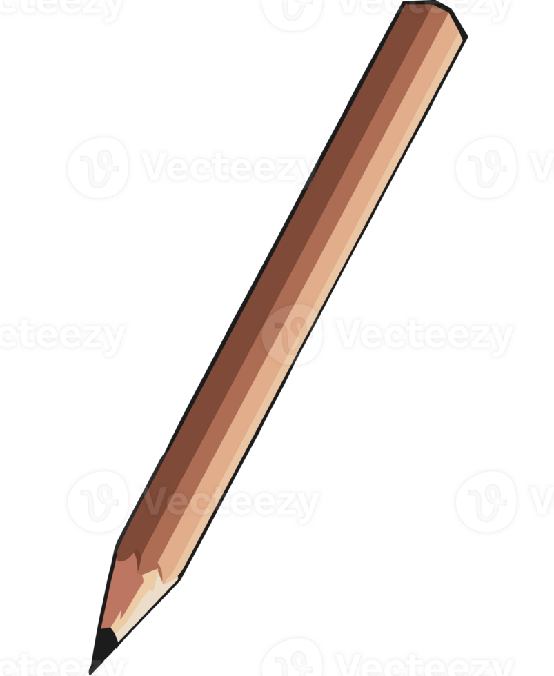 A pencil icon on a transparent background png